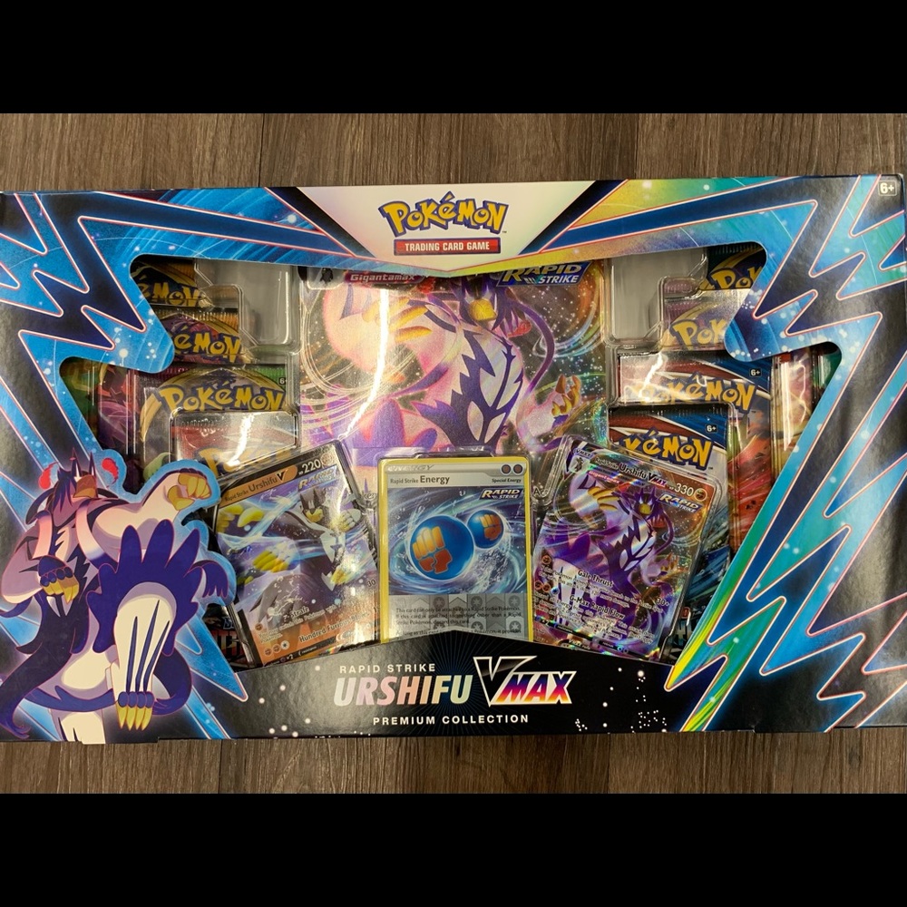 Pokémon Urshifu Vmax Rapid strike
